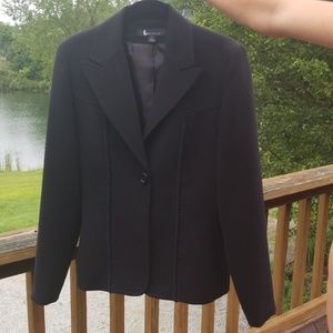 Black suit jacket